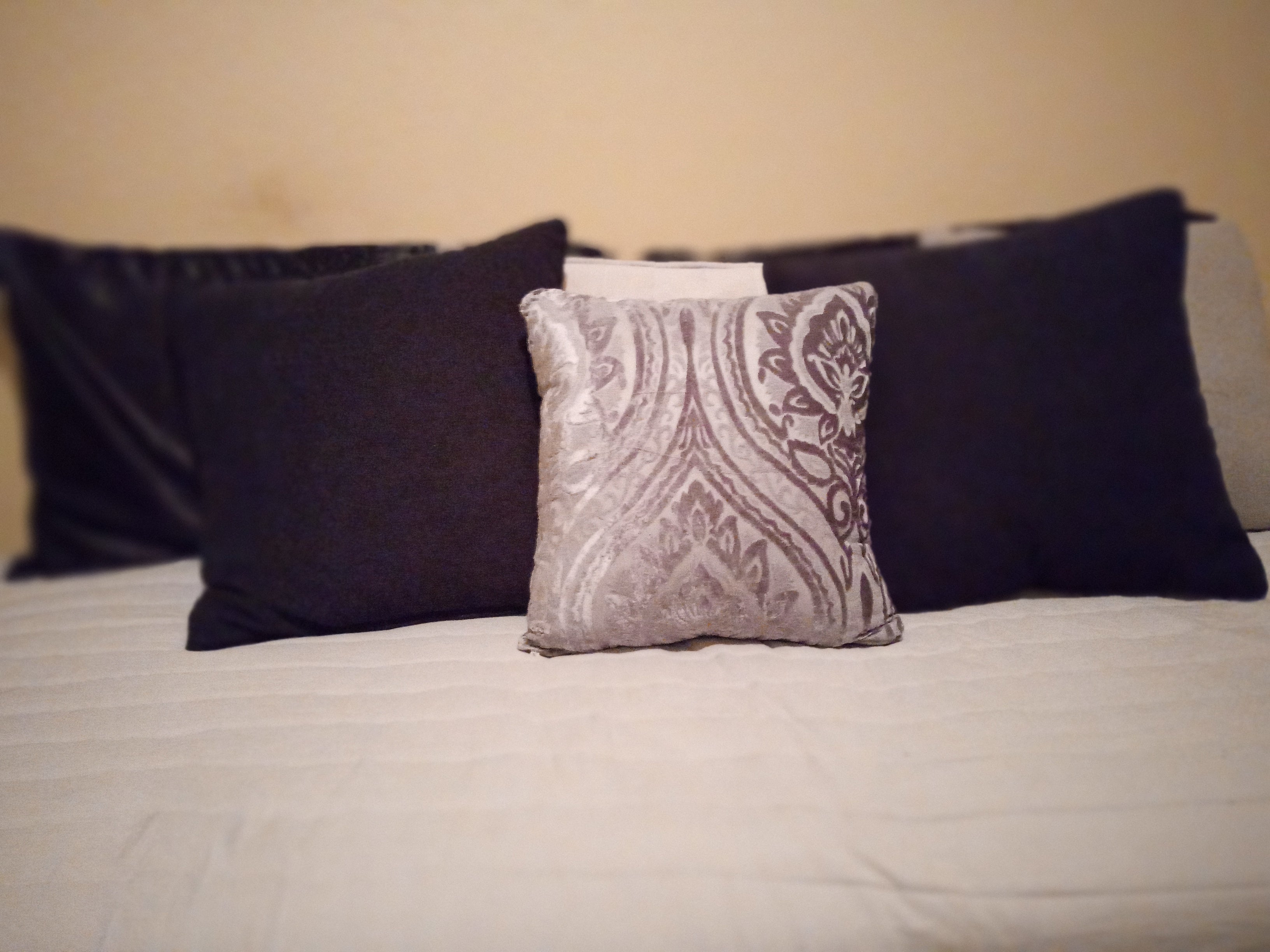 LT Living Co. Grey Jacquard Throw Pillow Cover